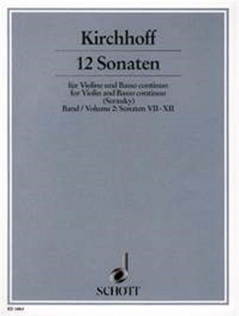 Twelve Sonatas Band 2
